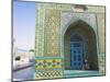 Pilgrim Sits in a Niche at the Shrine of Hazrat Ali, Mazar-I-Sharif, Afghanistan-Jane Sweeney-Mounted Photographic Print