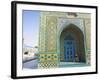 Pilgrim Sits in a Niche at the Shrine of Hazrat Ali, Mazar-I-Sharif, Afghanistan-Jane Sweeney-Framed Photographic Print