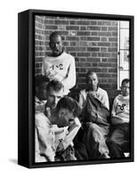 Pilgrim State Hospital Inmates-Alfred Eisenstaedt-Framed Stretched Canvas