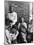 Pilgrim State Hospital Inmates-Alfred Eisenstaedt-Mounted Premium Photographic Print