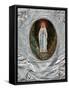 Pilgrimage Banner, Lourdes, Hautes Pyrenees, France, Europe-Godong-Framed Stretched Canvas