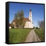 Pilgrimage Church of Birnau Abbey in Spring, Lake Constance, Baden-Wurttemberg, Germany-Markus Lange-Framed Stretched Canvas