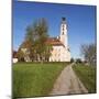 Pilgrimage Church of Birnau Abbey in Spring, Lake Constance, Baden-Wurttemberg, Germany-Markus Lange-Mounted Photographic Print