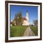 Pilgrimage Church of Birnau Abbey in Spring, Lake Constance, Baden-Wurttemberg, Germany-Markus Lange-Framed Photographic Print