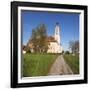 Pilgrimage Church of Birnau Abbey in Spring, Lake Constance, Baden-Wurttemberg, Germany-Markus Lange-Framed Photographic Print