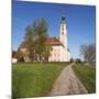 Pilgrimage Church of Birnau Abbey in Spring, Lake Constance, Baden-Wurttemberg, Germany-Markus Lange-Mounted Photographic Print