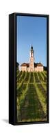 Pilgrimage Church of Birnau Abbey, Unteruhldingen, Lake Constance, Baden-Wurttemberg, Germany-null-Framed Stretched Canvas