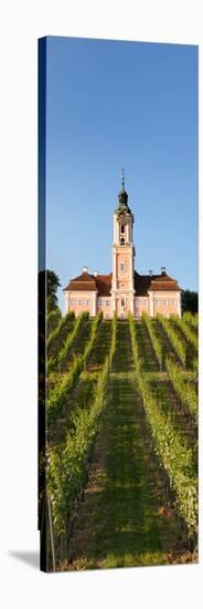 Pilgrimage Church of Birnau Abbey, Unteruhldingen, Lake Constance, Baden-Wurttemberg, Germany-null-Stretched Canvas