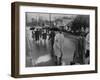 Pilgrimage Protest with Black Montgomery Citizens Walking to Work, in Wake of Rosa Parks Incident-Grey Villet-Framed Photographic Print