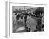 Pilgrimage Protest with Black Montgomery Citizens Walking to Work, in Wake of Rosa Parks Incident-Grey Villet-Framed Photographic Print