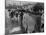 Pilgrimage Protest with Black Montgomery Citizens Walking to Work, in Wake of Rosa Parks Incident-Grey Villet-Mounted Photographic Print