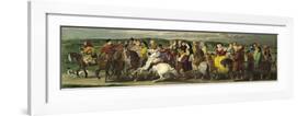 Pilgrimage to Canterbury-Thomas Stothard-Framed Premium Giclee Print