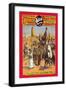 Pilgrimage to Mecca: Sells Brothers Circus-null-Framed Art Print