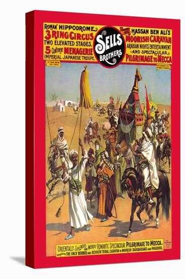 Pilgrimage to Mecca: Sells Brothers Circus-null-Stretched Canvas