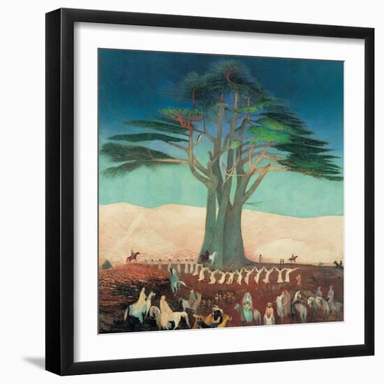 Pilgrimage To the Cedars of Lebanon-Kosztka Tivadar Csontváry-Framed Giclee Print