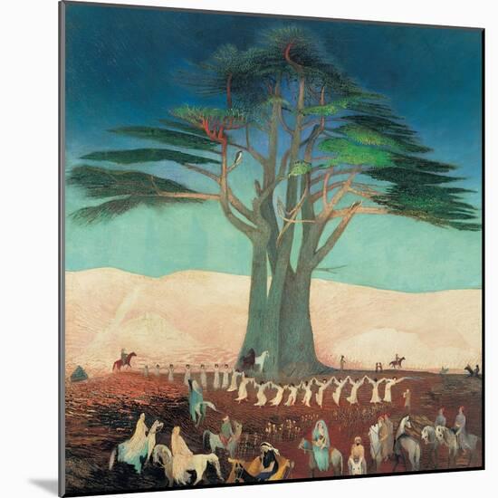 Pilgrimage To the Cedars of Lebanon-Kosztka Tivadar Csontváry-Mounted Giclee Print