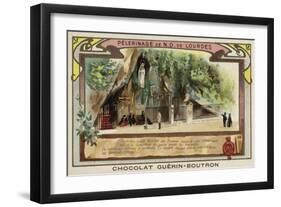 Pilgrimage to the Shrine of Our Lady of Lourdes-null-Framed Giclee Print