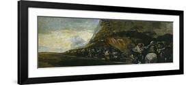 Pilgrimage to the Well of San Isidro (The Inquisition), 1820-1823.-Francisco de Goya y Lucientes-Framed Giclee Print