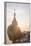 Pilgrims at Golden Rock Stupa (Kyaiktiyo Pagoda) at Sunset, Mon State, Myanmar (Burma), Asia-Matthew Williams-Ellis-Framed Photographic Print