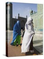 Pilgrims at the Shrine of Hazrat Ali, Mazar-I-Sharif, Afghanistan-Jane Sweeney-Stretched Canvas