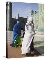 Pilgrims at the Shrine of Hazrat Ali, Mazar-I-Sharif, Afghanistan-Jane Sweeney-Stretched Canvas