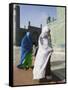 Pilgrims at the Shrine of Hazrat Ali, Mazar-I-Sharif, Afghanistan-Jane Sweeney-Framed Stretched Canvas