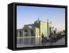 Pilgrims at the Shrine of Hazrat Ali, Mazar-I-Sharif, Afghanistan-Jane Sweeney-Framed Stretched Canvas