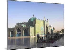 Pilgrims at the Shrine of Hazrat Ali, Mazar-I-Sharif, Afghanistan-Jane Sweeney-Mounted Photographic Print