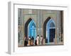 Pilgrims at the Shrine of Hazrat Ali, Who was Assassinated in 661, Mazar-I-Sharif, Afghanistan-Jane Sweeney-Framed Photographic Print