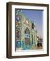 Pilgrims at the Shrine of Hazrat Ali, Who was Assassinated in 661, Mazar-I-Sharif, Afghanistan-Jane Sweeney-Framed Photographic Print