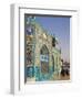 Pilgrims at the Shrine of Hazrat Ali, Who was Assassinated in 661, Mazar-I-Sharif, Afghanistan-Jane Sweeney-Framed Photographic Print