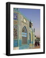 Pilgrims at the Shrine of Hazrat Ali, Who was Assassinated in 661, Mazar-I-Sharif, Afghanistan-Jane Sweeney-Framed Photographic Print