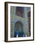 Pilgrims at the Shrine of Hazrat Ali, Who was Assassinated in 661, Mazar-I-Sharif, Afghanistan-Jane Sweeney-Framed Photographic Print