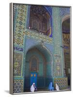 Pilgrims at the Shrine of Hazrat Ali, Who was Assassinated in 661, Mazar-I-Sharif, Afghanistan-Jane Sweeney-Framed Photographic Print