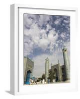 Pilgrims at the Shrine of Hazrat Ali, Who was Assassinated in 661, Mazar-I-Sharif, Afghanistan-Jane Sweeney-Framed Photographic Print