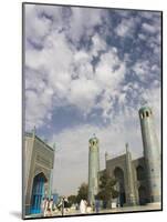 Pilgrims at the Shrine of Hazrat Ali, Who was Assassinated in 661, Mazar-I-Sharif, Afghanistan-Jane Sweeney-Mounted Photographic Print