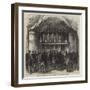 Pilgrims at the Shrine of St Edmund of Canterbury, in the Abbey Church of Pontigny-null-Framed Giclee Print