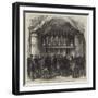 Pilgrims at the Shrine of St Edmund of Canterbury, in the Abbey Church of Pontigny-null-Framed Giclee Print