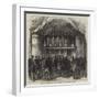 Pilgrims at the Shrine of St Edmund of Canterbury, in the Abbey Church of Pontigny-null-Framed Giclee Print