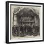 Pilgrims at the Shrine of St Edmund of Canterbury, in the Abbey Church of Pontigny-null-Framed Giclee Print