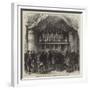 Pilgrims at the Shrine of St Edmund of Canterbury, in the Abbey Church of Pontigny-null-Framed Giclee Print