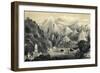Pilgrims at the Source of the Ganges, India, 1847-B Clayton-Framed Giclee Print