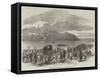 Pilgrims Crossing the Dnieper to The Holy City of Kieff-null-Framed Stretched Canvas