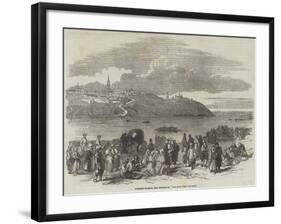 Pilgrims Crossing the Dnieper to The Holy City of Kieff-null-Framed Giclee Print