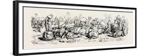 Pilgrims. Egypt, 1879-null-Framed Premium Giclee Print