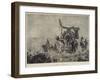 Pilgrims En Route to Mecca-Richard Beavis-Framed Giclee Print