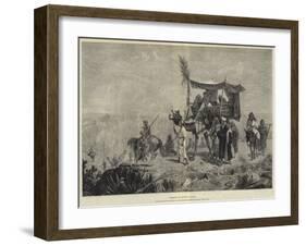 Pilgrims En Route to Mecca-Richard Beavis-Framed Giclee Print