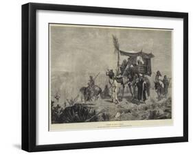 Pilgrims En Route to Mecca-Richard Beavis-Framed Giclee Print