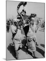 Pilgrims Gathering For Kumbh Mela, a Hindu Religious Celebration-James Burke-Mounted Photographic Print