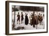 Pilgrims Going to Church, 1867-George Henry Boughton-Framed Premium Giclee Print